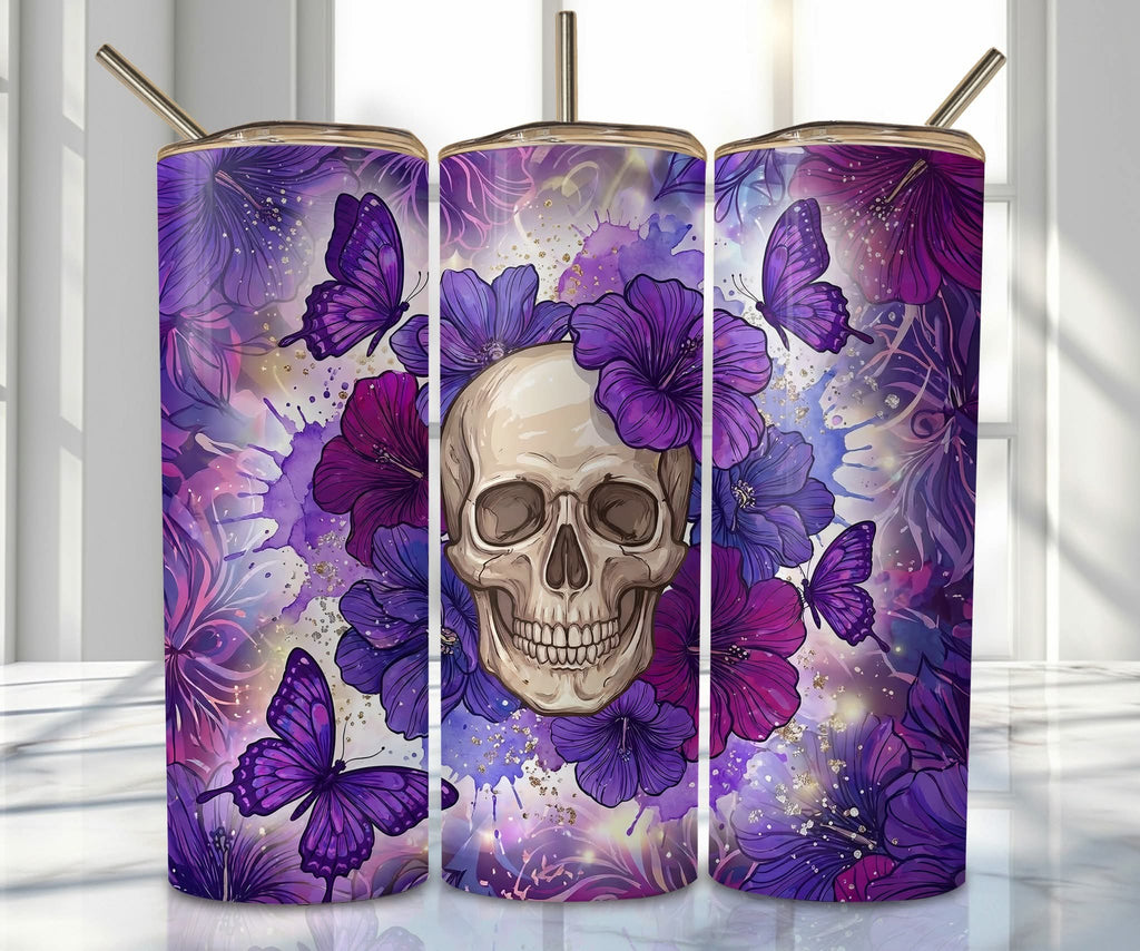 Skull tumbler
