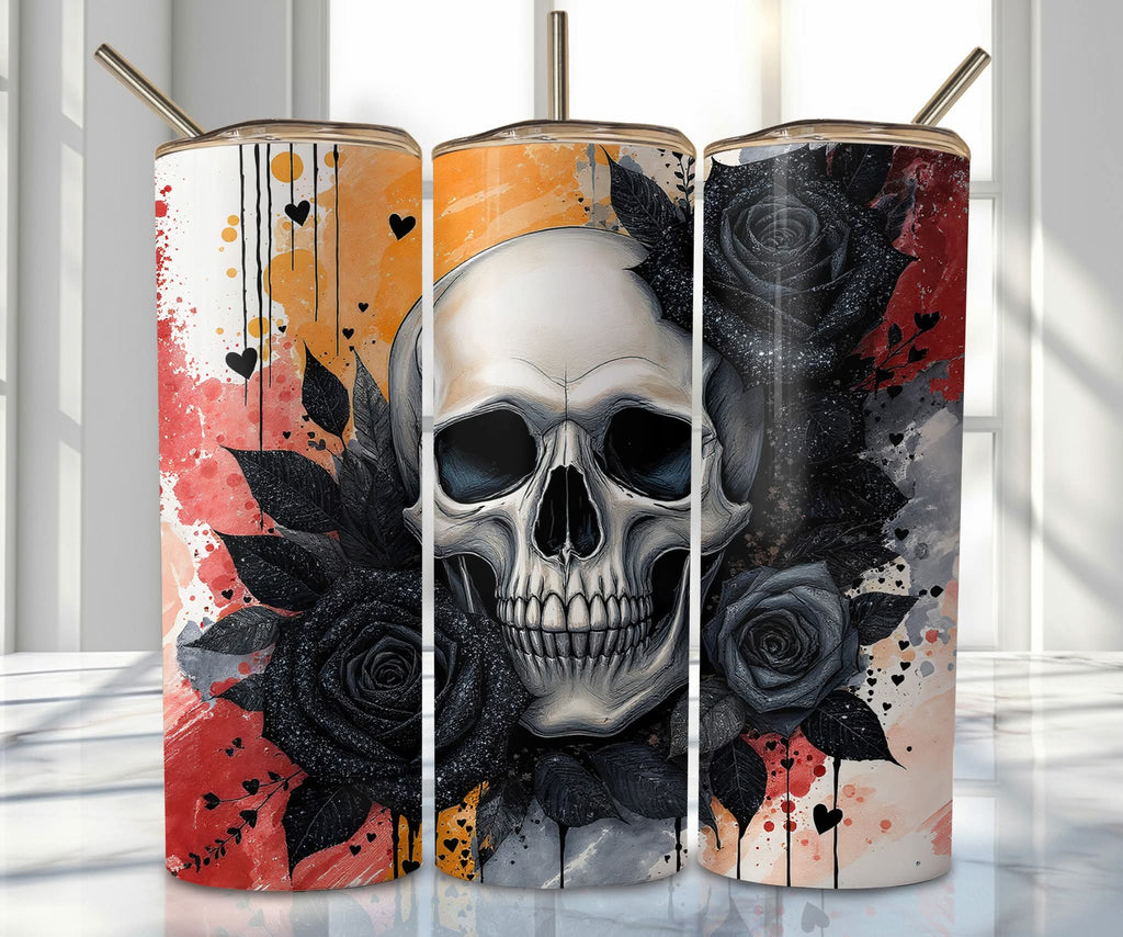 Skull tumbler