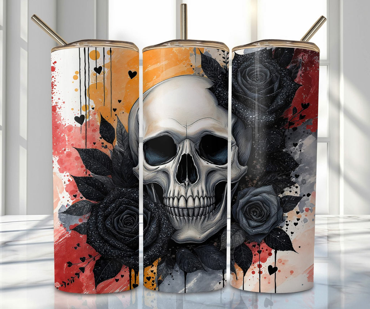 Skull tumbler